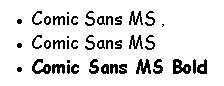 comic sans ms